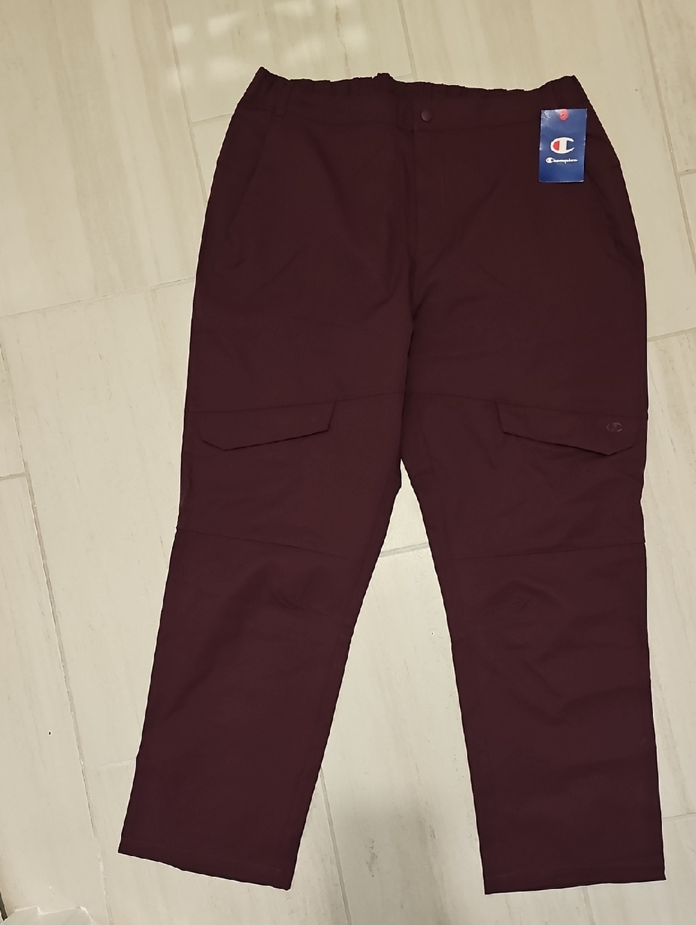 Champion Men’s Burgundy Cargo Pants